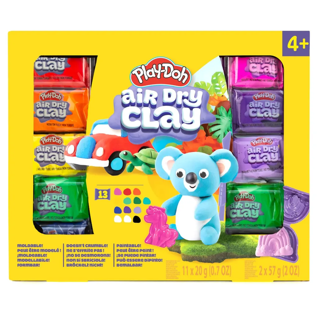 [62430385HOR] Kit de variétés d'argile séchée à l'air PlayDoh