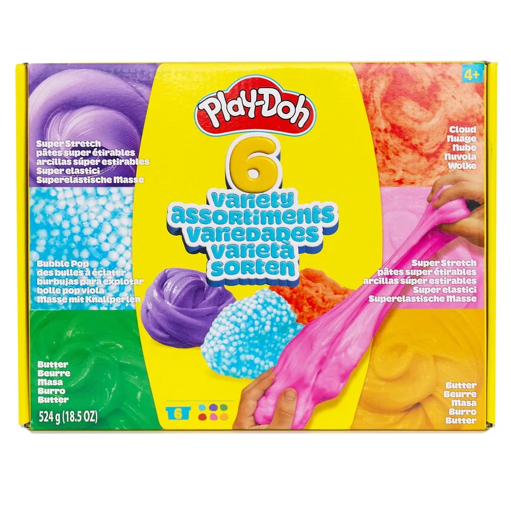 [84433954HOR] PlayDoh Multi Scented Variety 6 Pack Tuck Box