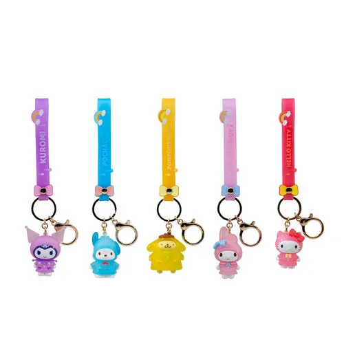 [83511820KID] Hello Kitty and Friends YuMe Keychain & Strap Raincoat Series per 9
