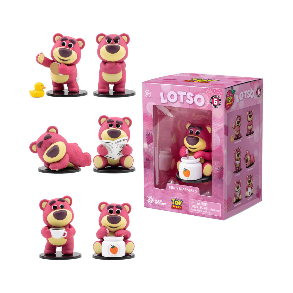 [83519228KID] Lots-o'-Huggin' Bear  YuMe Hero Box Window Box Teddy Bear Series - PDQ 6pcs