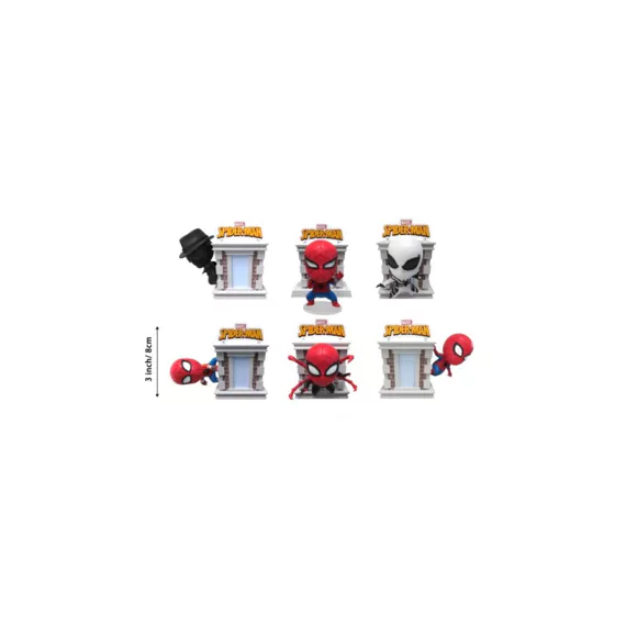 [83519716KID] YuMe Hero Box Spider-Man - Série Tower - Carton assorti 6 pcs