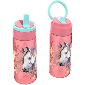 [99008359DAN] Lunch Buddies: Sportfles "Paard" 600ml