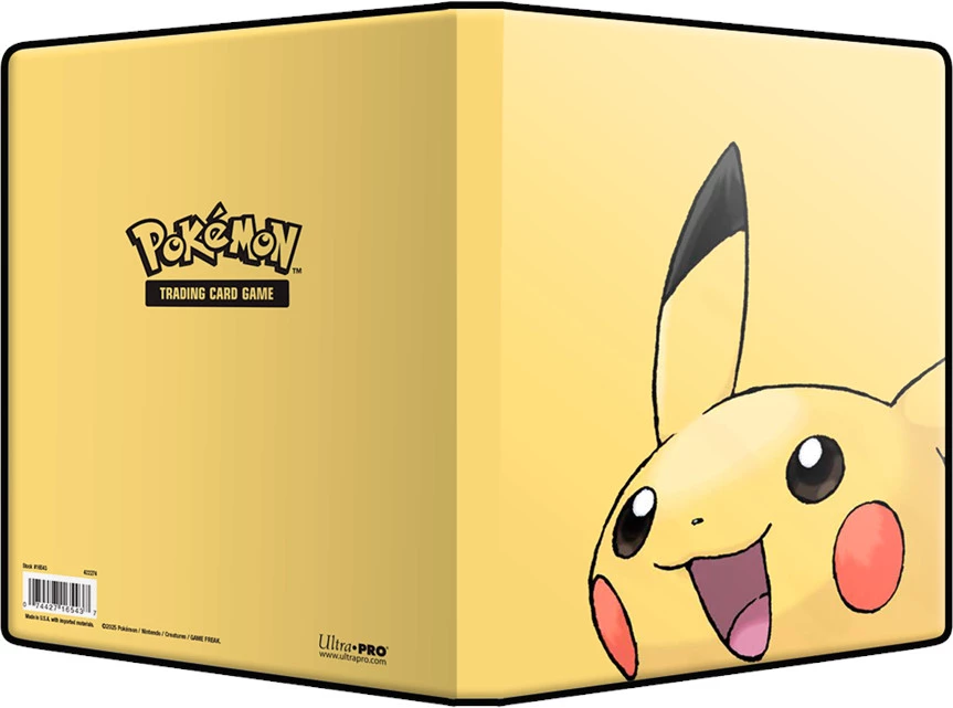 [16544] Ultrapro Pokémon TCG Pikachu 4-Pocket Portfolio - Voor 80 kaarten