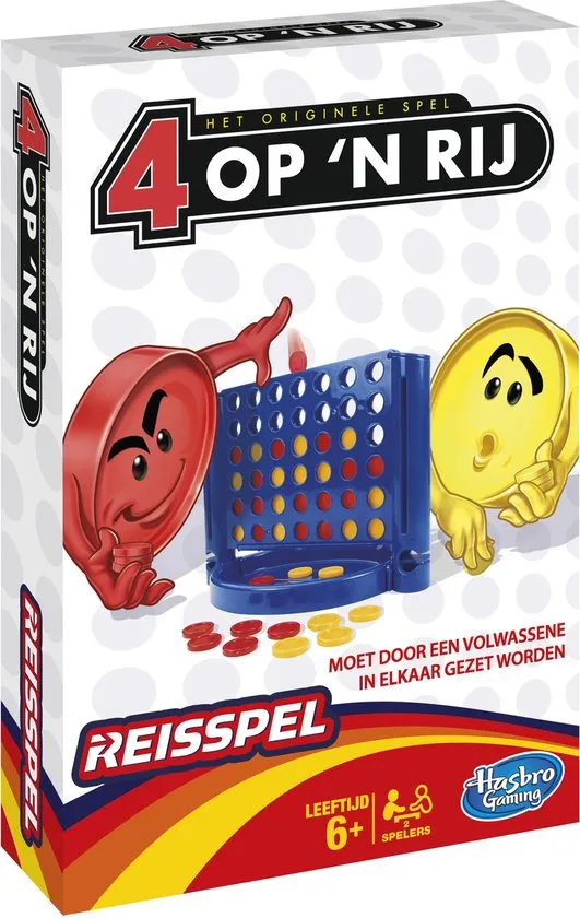 [B1000104_NL] Hasbro - vier op een rij - Reisspel