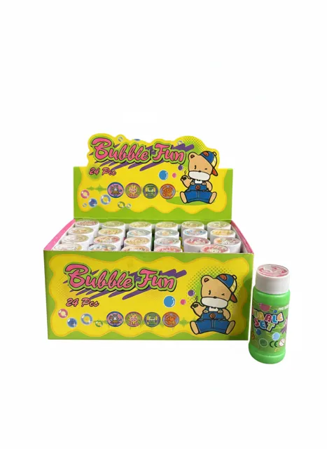 [211AM] Seifenblasen Bubble Fun Display – 24 Stück