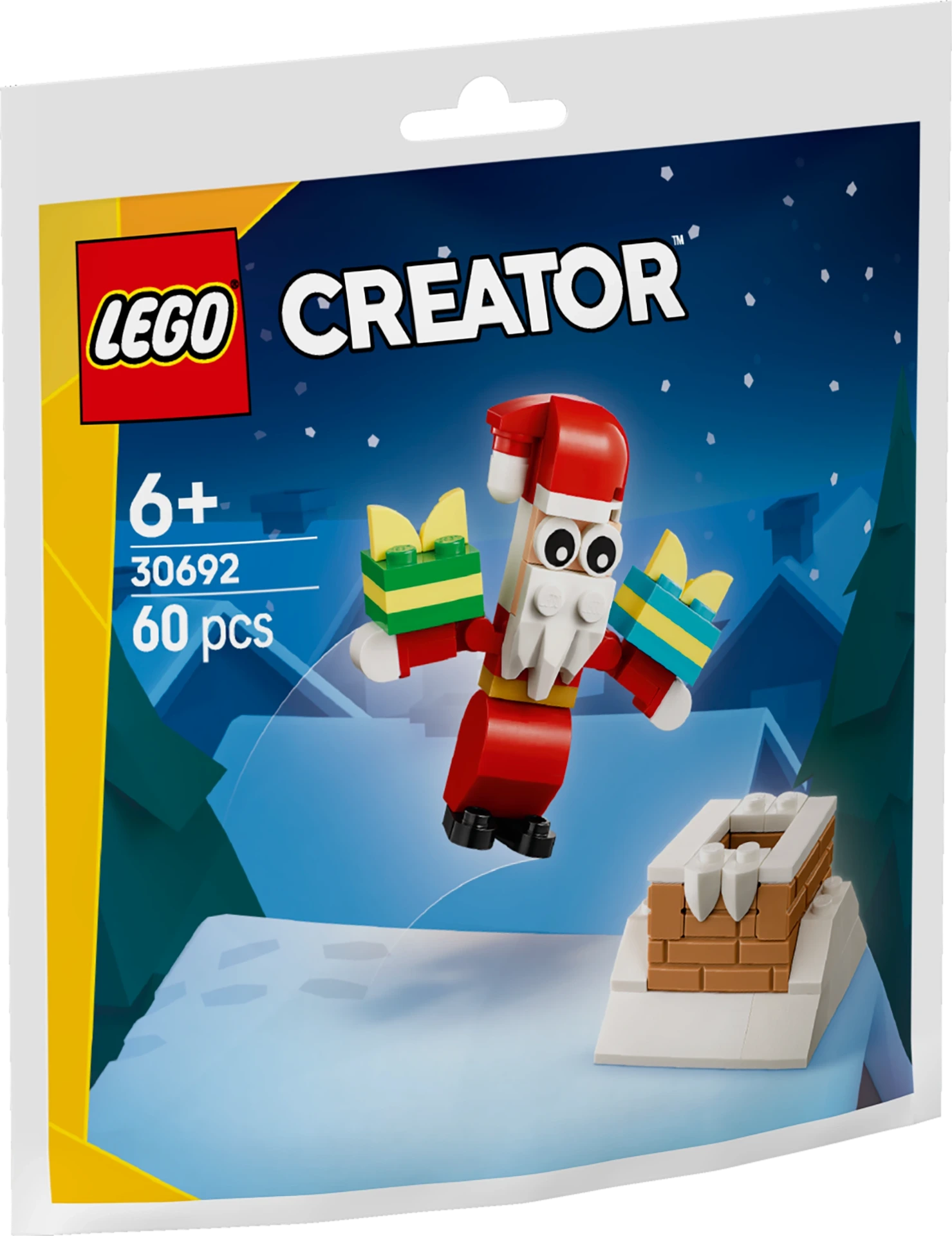 [36230692LEG] Kerstman in de schoorsteen