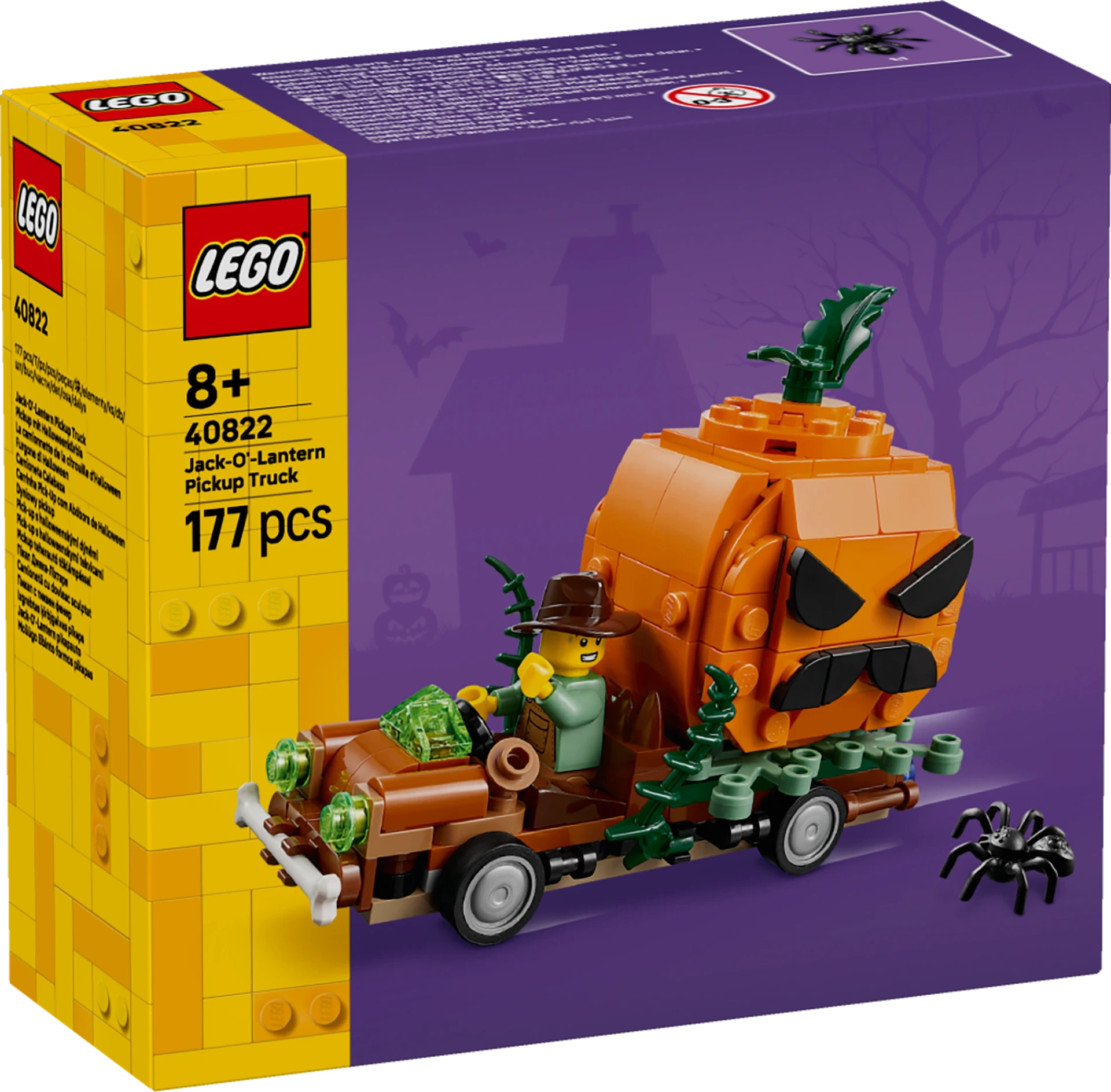 [36240822LEG] Spooky pumpkin truck