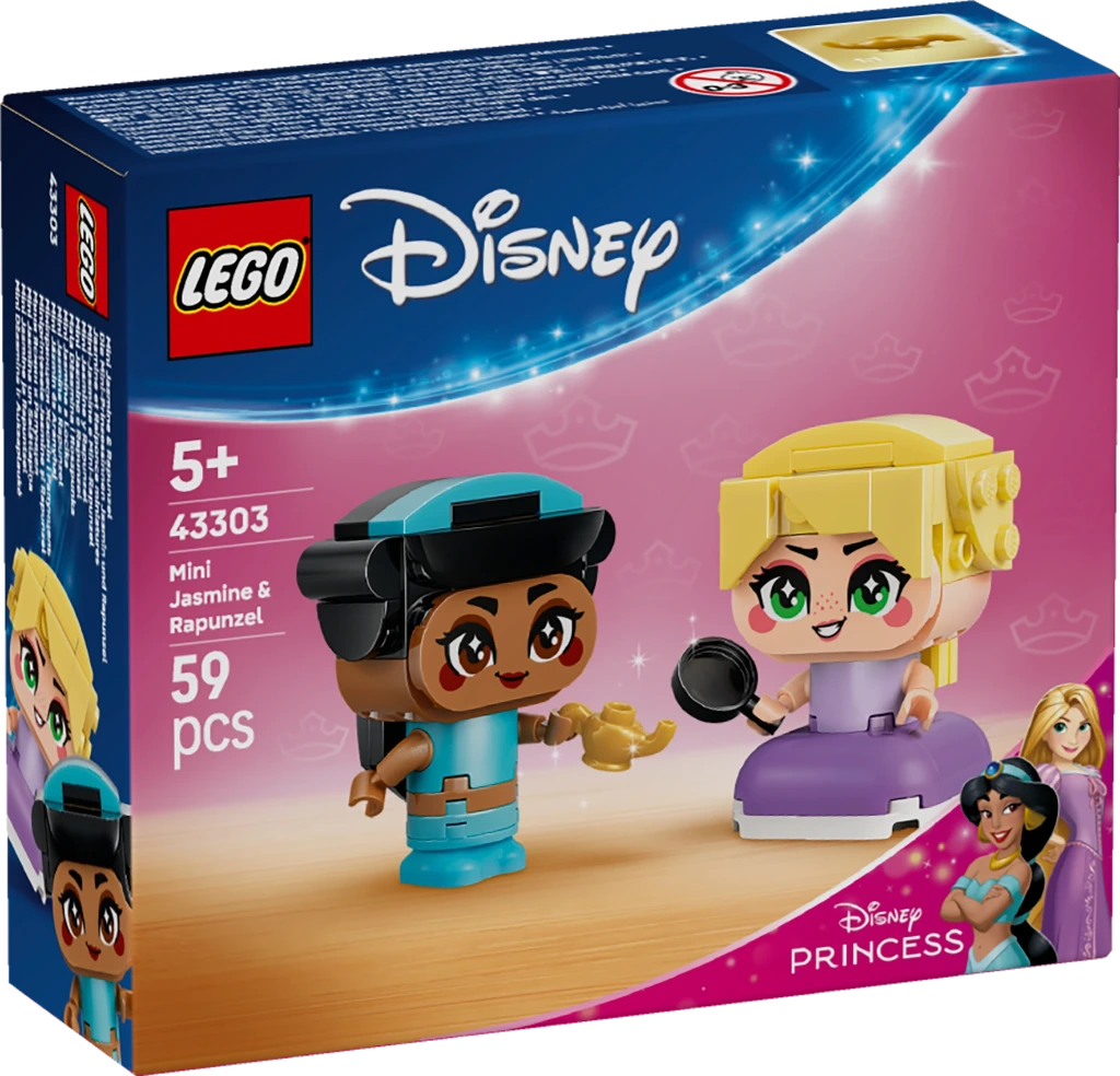 [36243303LEG] Jasmine et Raiponce miniatures
