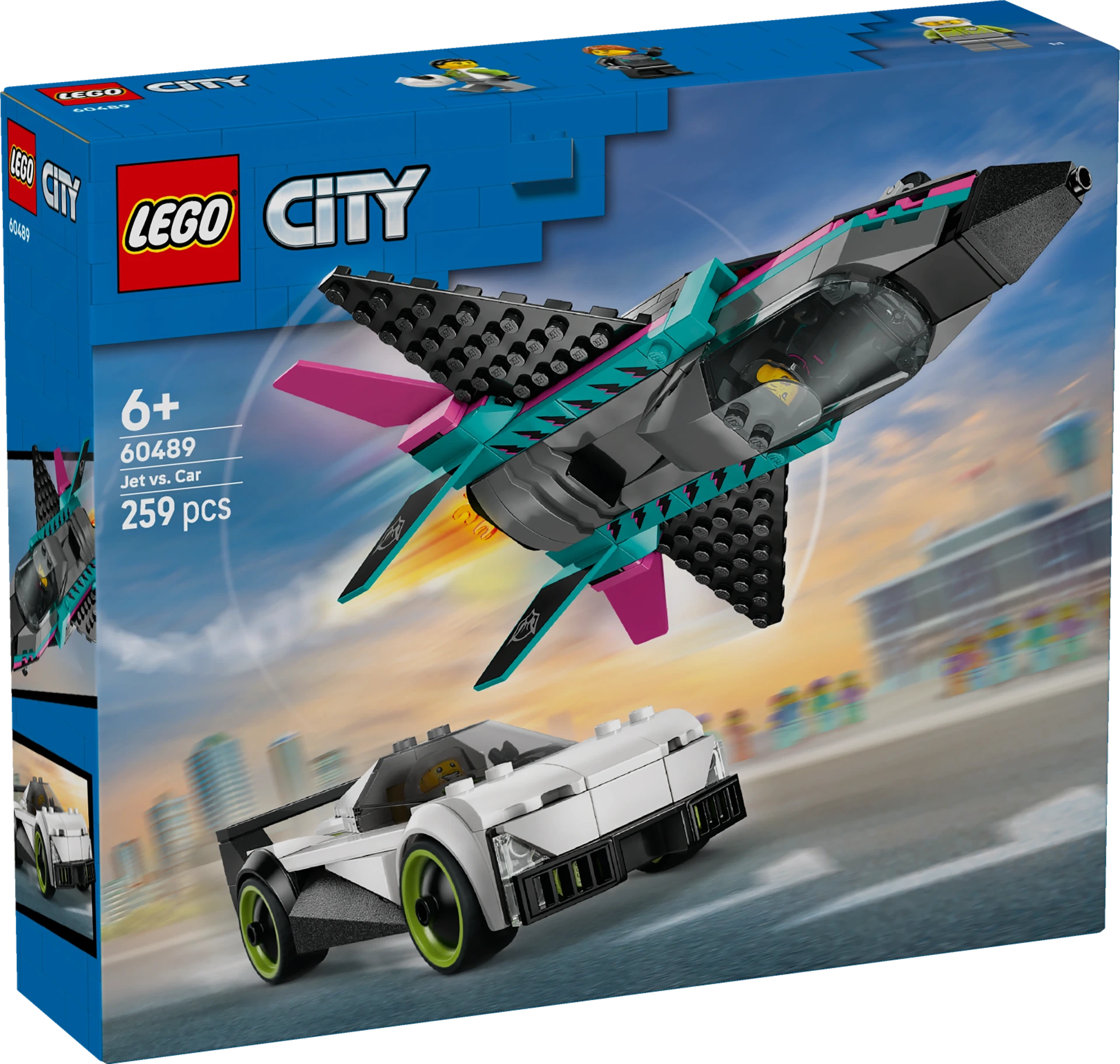 [36260489LEG] Jet vs. sports car
