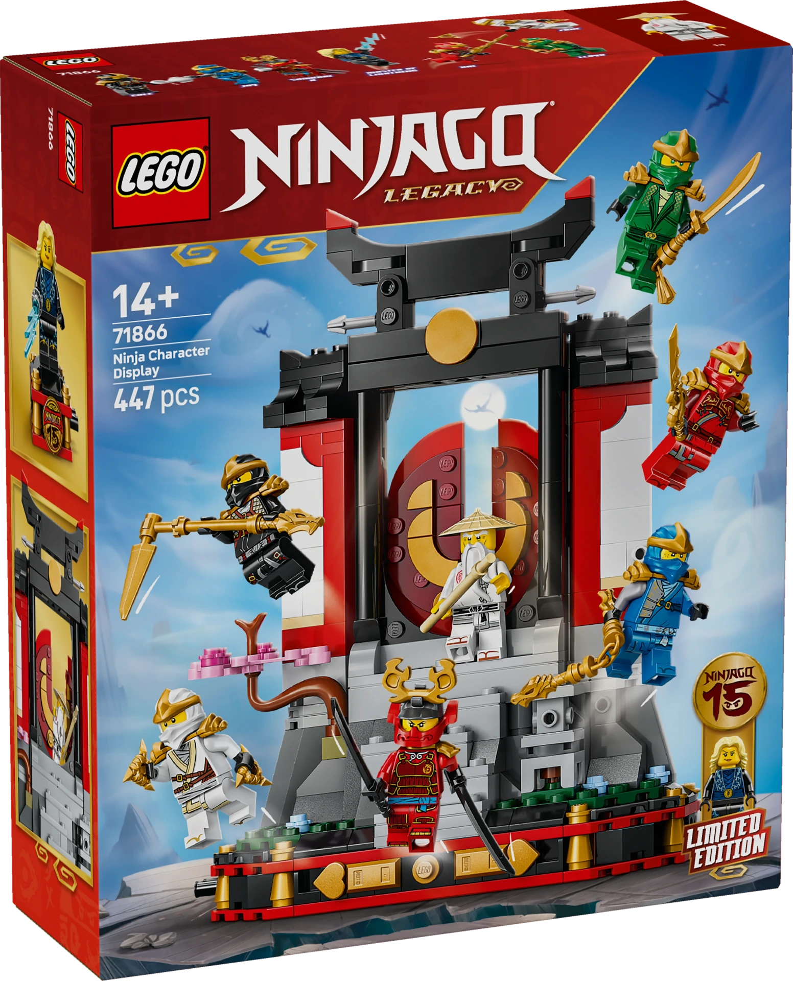 [36271866LEG] 15th anniversary: display with ninja characters