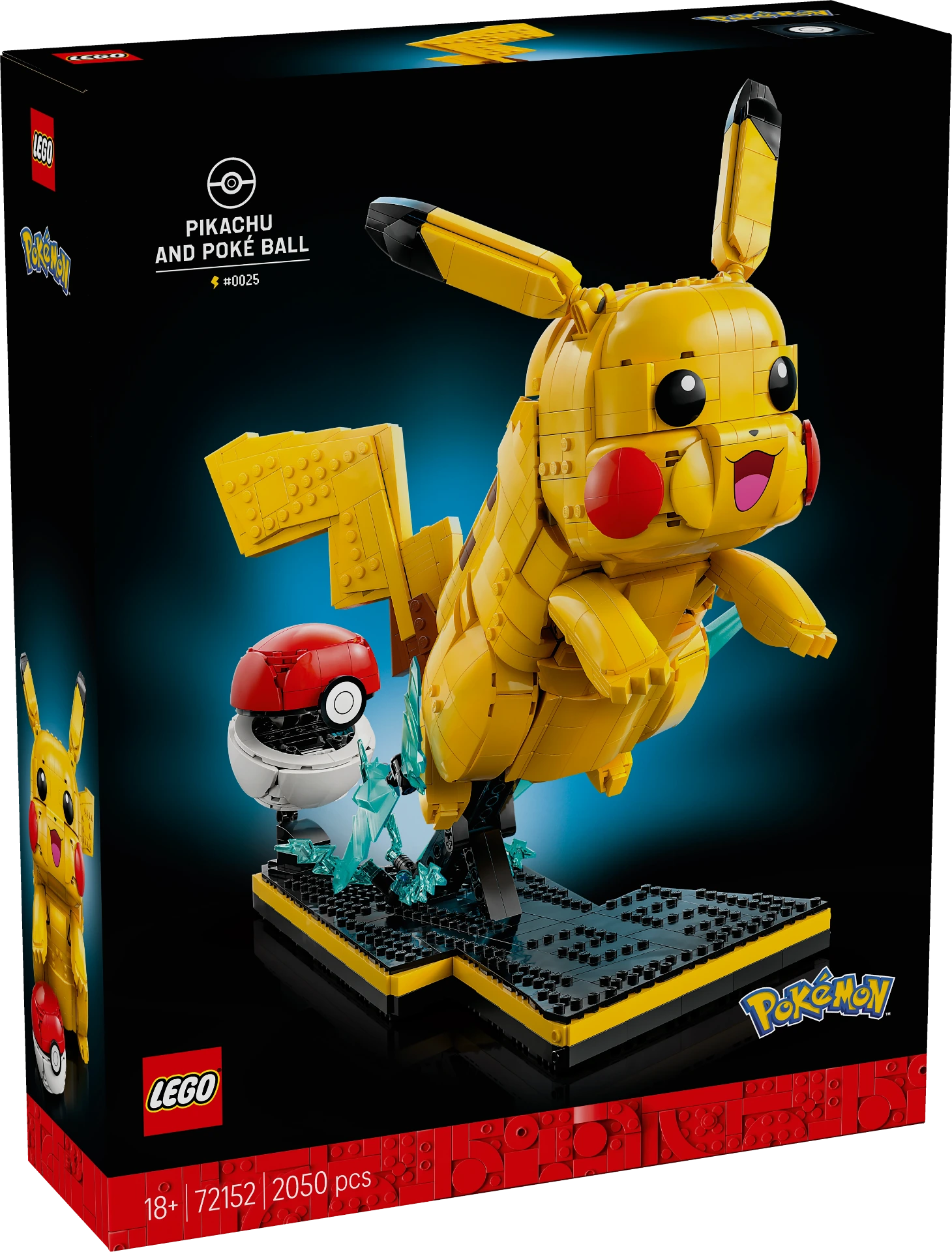 [36272152LEG] 72152 LEGO® Pokémon™ Pikachu und Pokéball