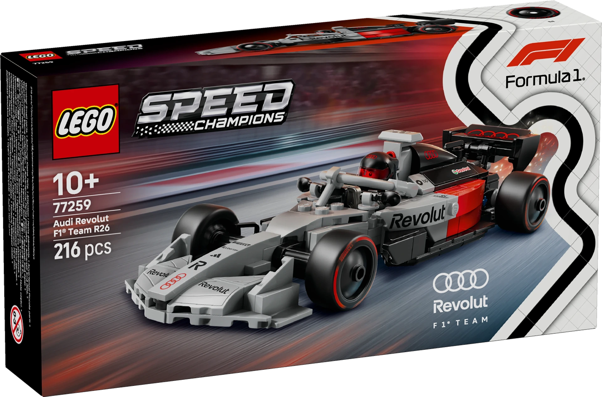 [36277259LEG] LEGO® Speed Champions Audi Revolut F1® Team R26 Race Car