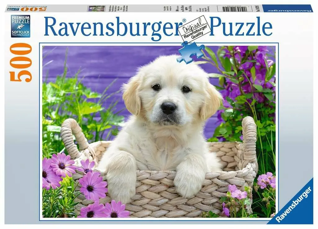 [RAV-148295] Frans: Adorable Golden Retriever – Puzzle (500 pièces)
