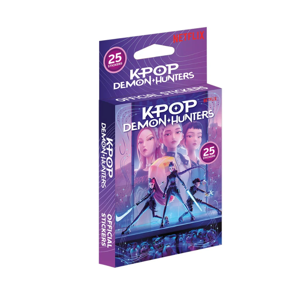 [91006031HUB] Packung mit 5 Tüten à 5 K-Pop Demon Hunter Stickern