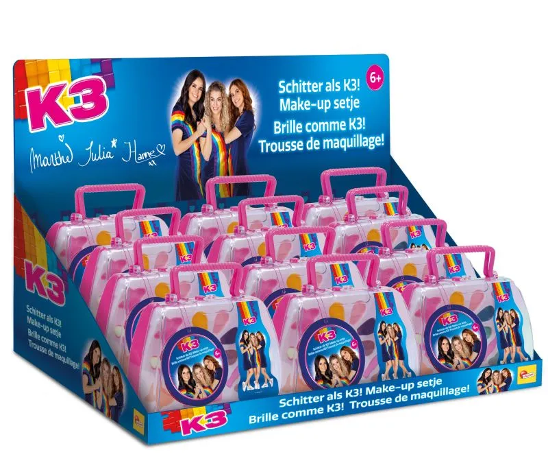 [54495445LIS] K3 Be A Star, Make up in tasje, schitteren als K3