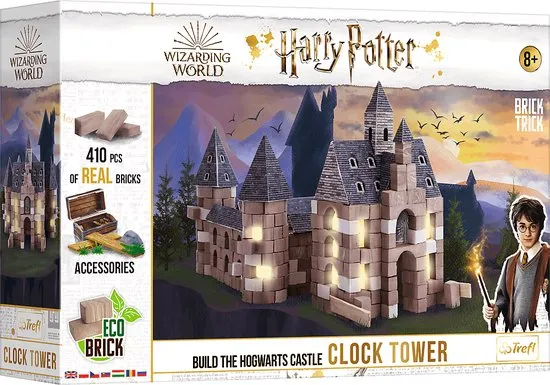 [61563] Brick Trick Harry Potter Clock Tower Block Puzzle – 410 Pieces