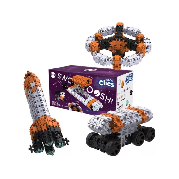 [36300069CLI] Nano Clics Space Builders - 250 Stuks