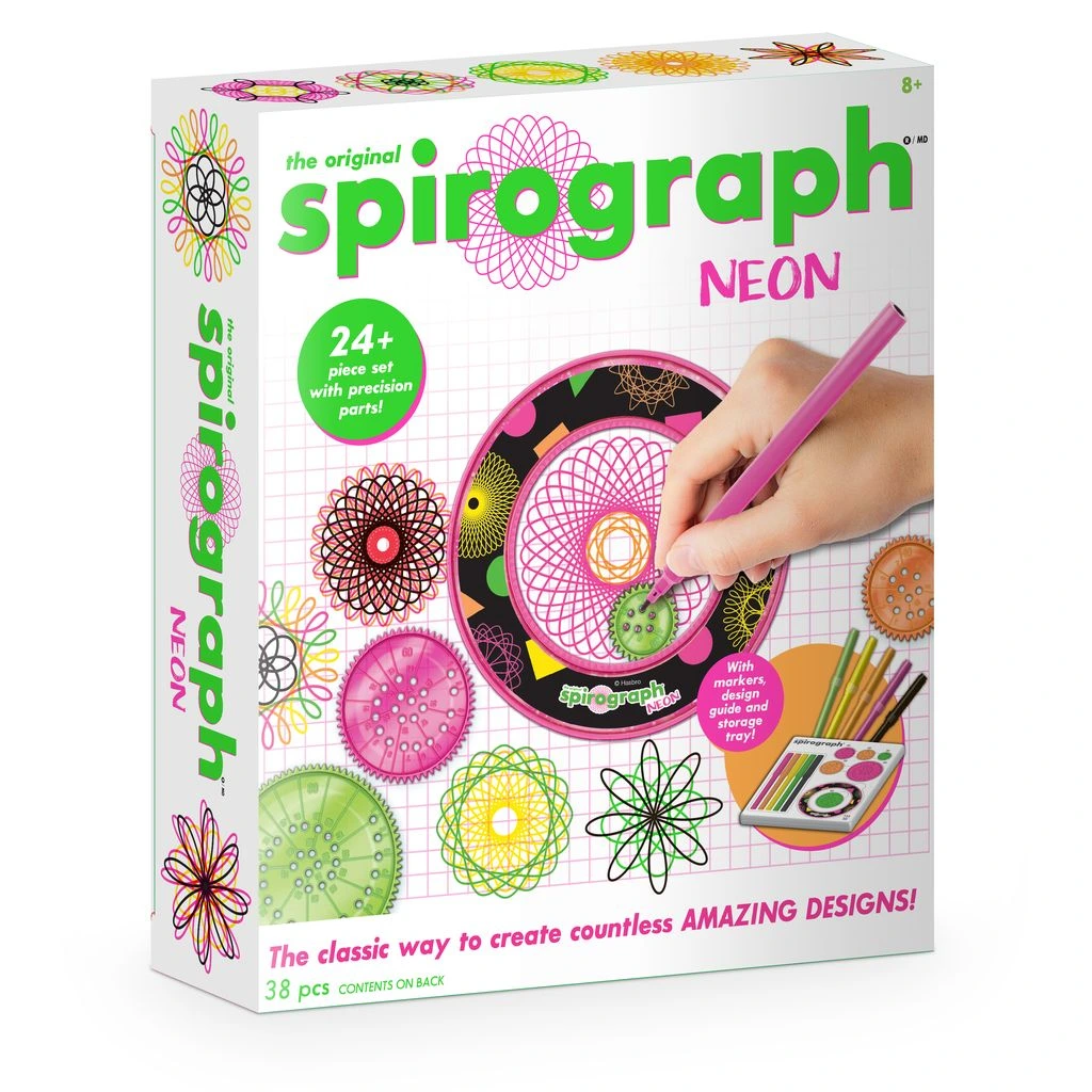 [93838879KID] SPIROGRAPH - NEON