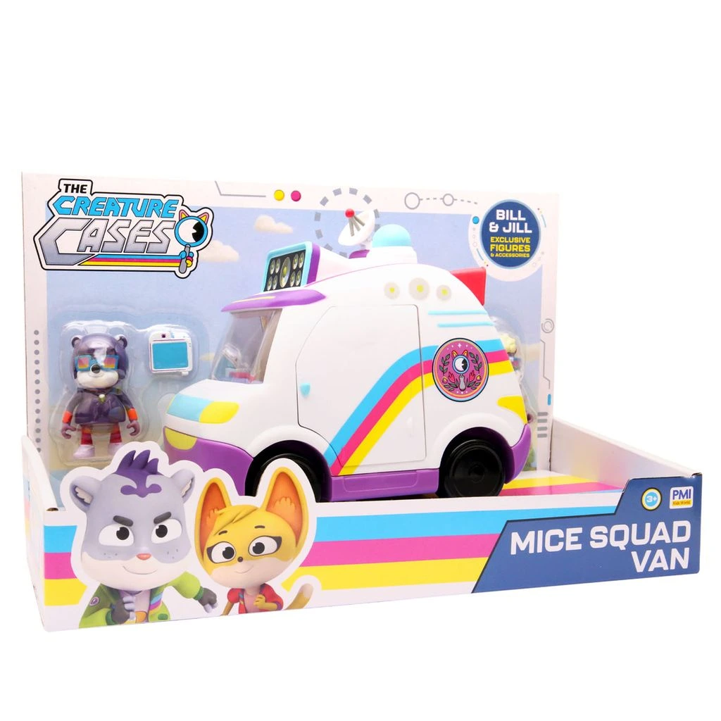 [93840213KID] SPEURNEUZEN KIT & SAM - MICE SQUAD VAN