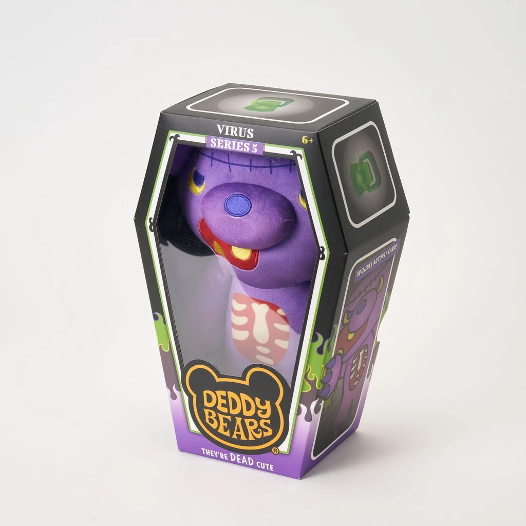 [93840371KID] DEDDY BEARS - REEKS 5 - VIRUS 30 CM DOODSKIST