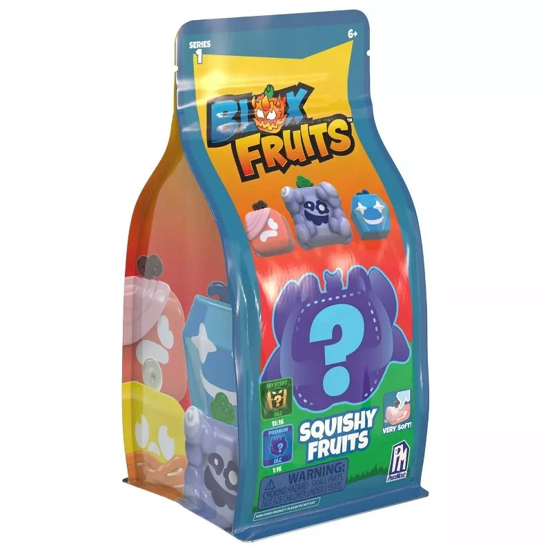 [93839972KID] BLOX FRUITS - SQUISHY FIGURES - ASSORTMENT