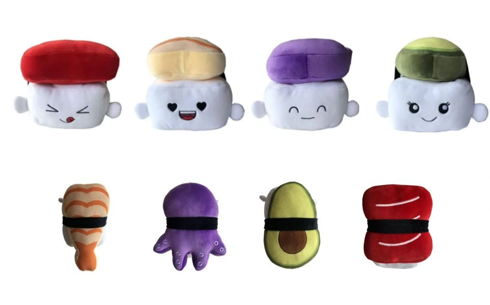 [93840437KID] SUSHI KAWAII 40CM - ASSORTMENT OF 4