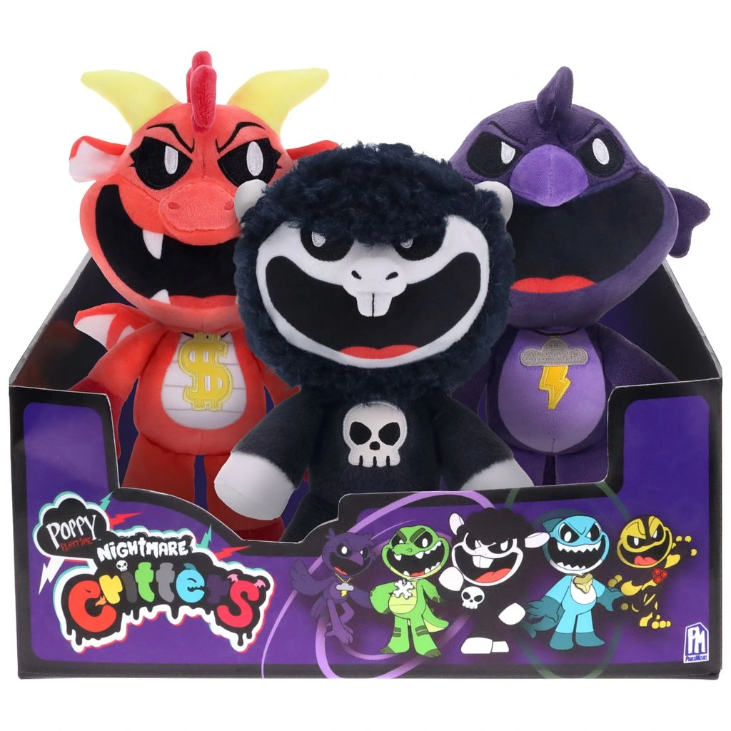 [93840320KID] POPPY PLAYTIME - PLUSH 8' - S4 NIGHTMARE CRITTERS ASSORTMENT