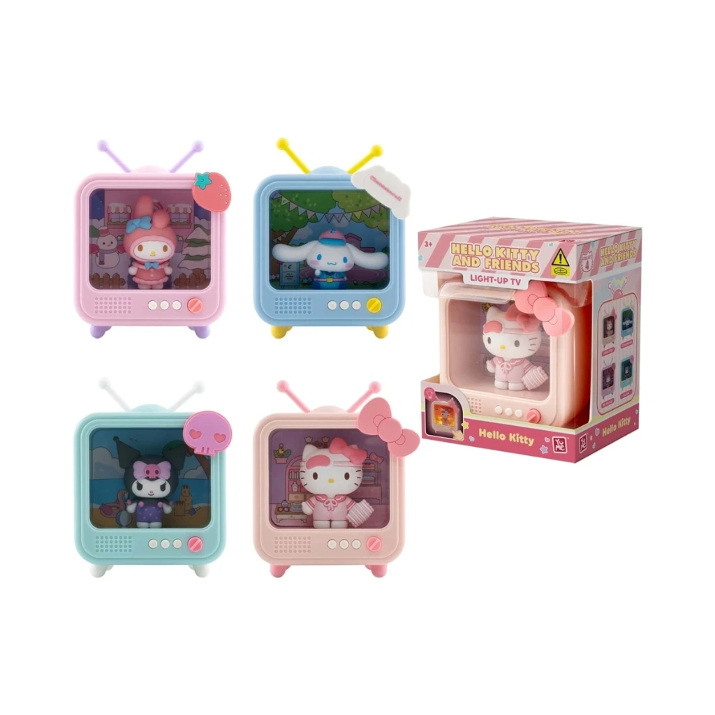 [83511950KID] YuMe Hello Kitty and Friends Bedside Light TV Series - ASSORTED CTN (TBA Units)
