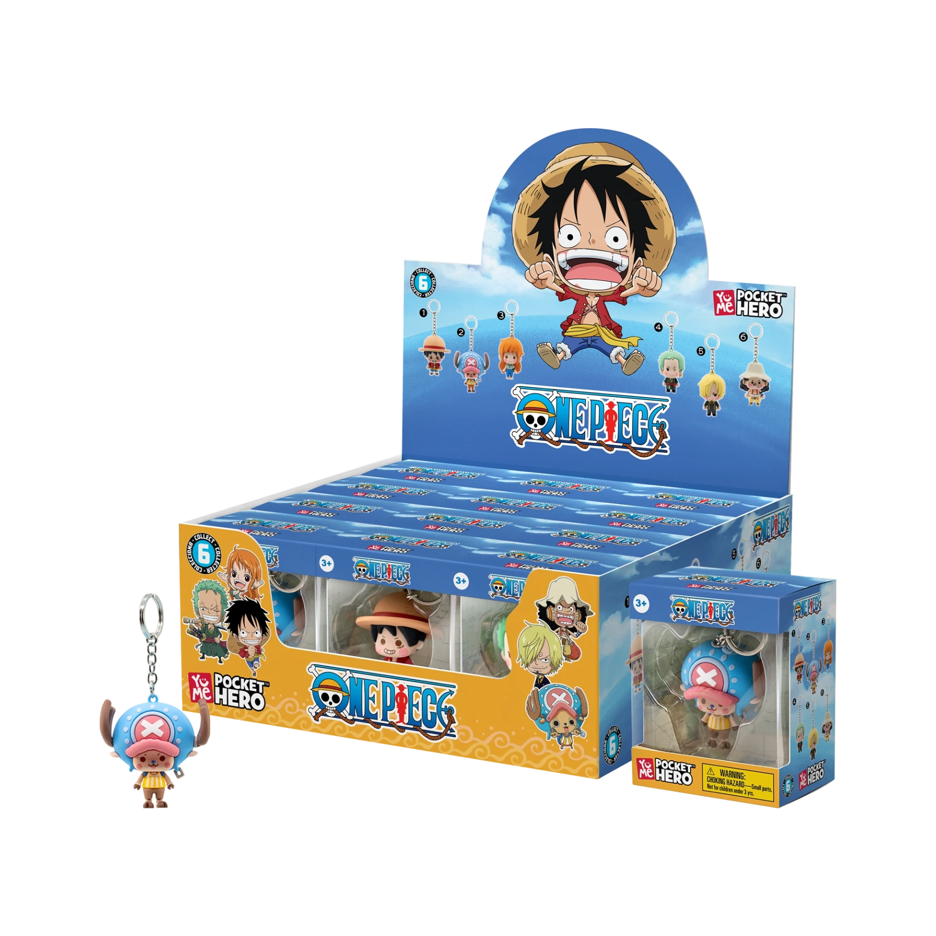 [83511920KID] YuMe One Piece Pocket Hero Window Box Series 2 - PDQ (12 Units)