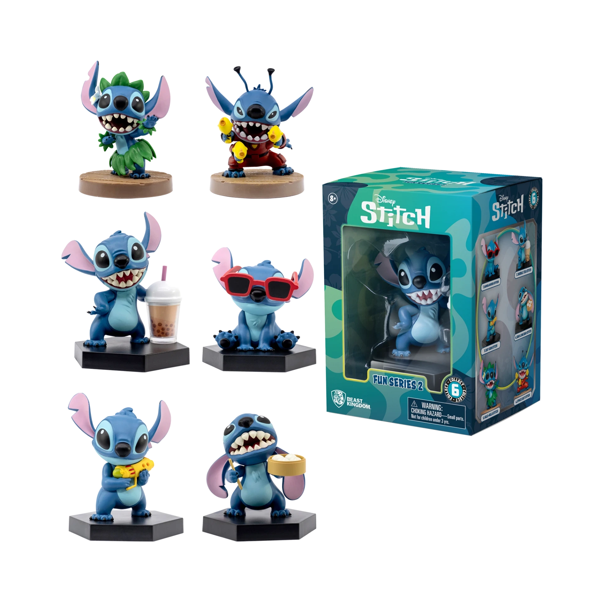 [83519740KID] YuMe Stitch Hero Box Window Box Fun Series 2 - ASSORTED CTN  (12 Units)