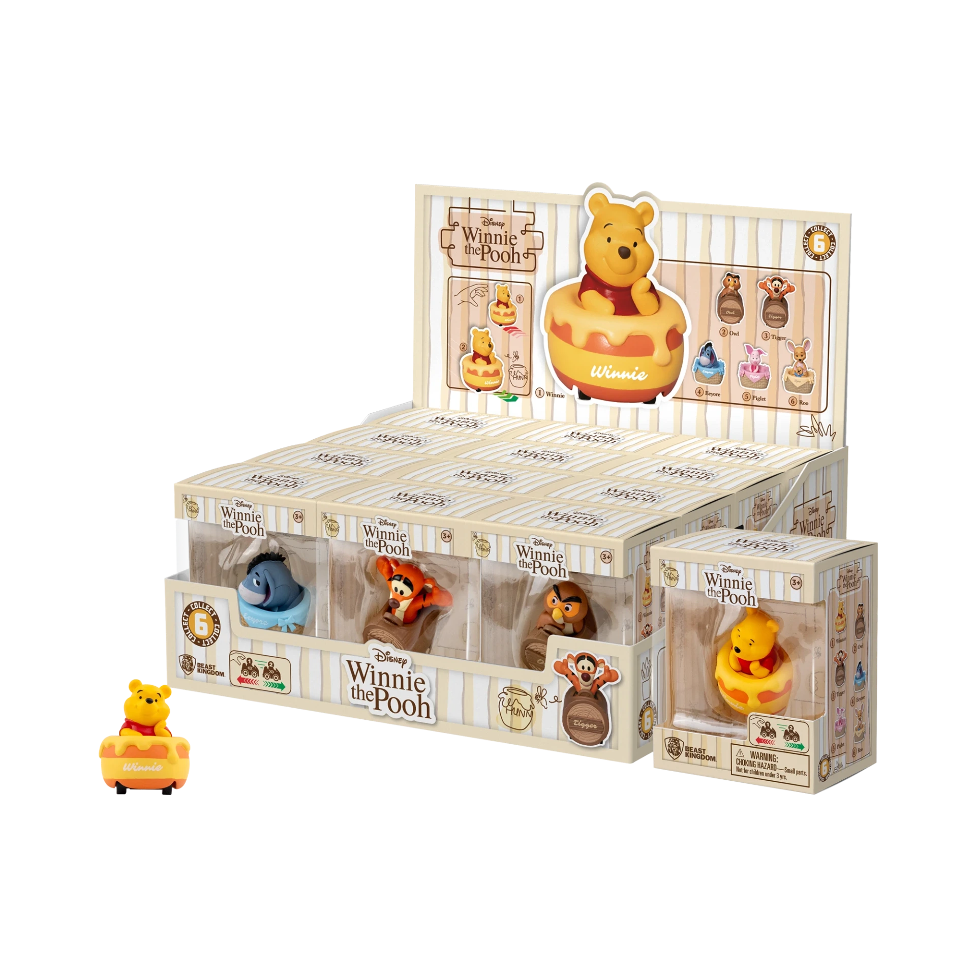[83516070KID] YuMe Winnie the Pooh Zoom Hero Window Box Series 1 - PDQ (12 Units)