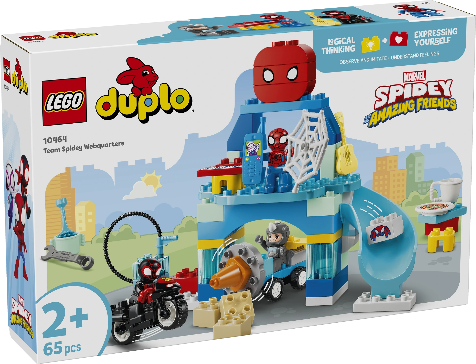[36210464LEG] LEGO® DUPLO® | Marvel Team Spidey hoofdkwartier