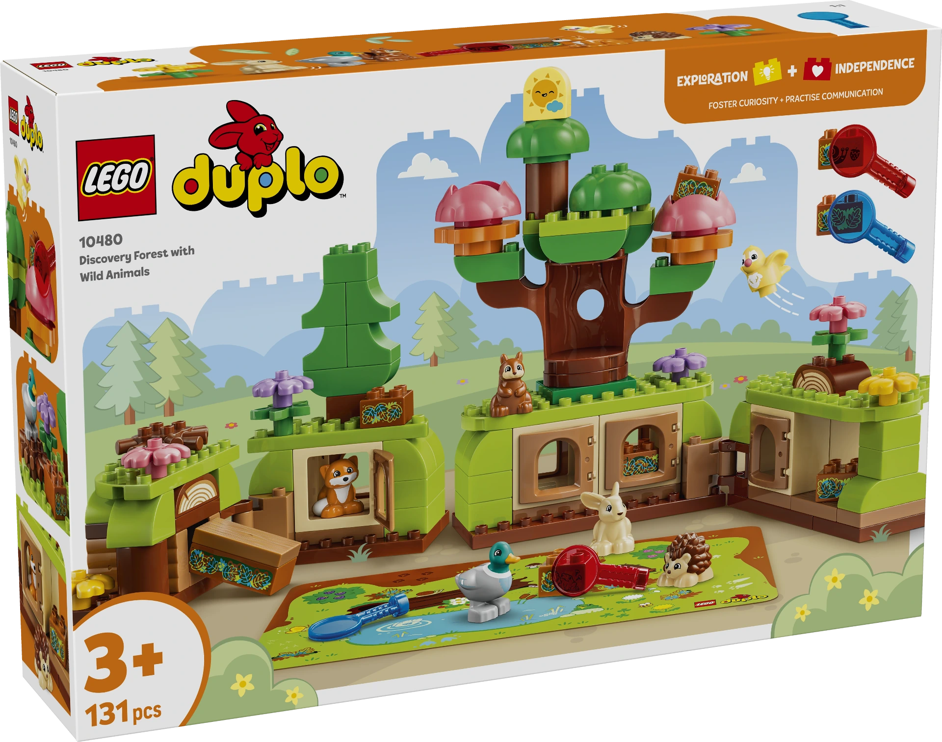 [36210480LEG] LEGO® DUPLO® Discovery Forest with Wild Animals