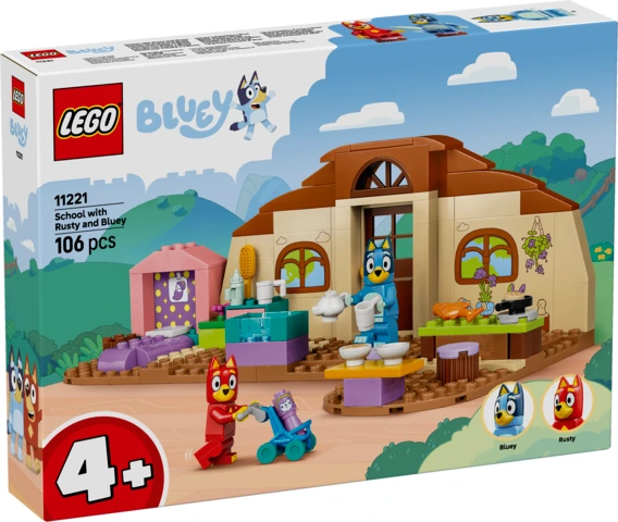 [36211221LEG] LEGO® Bluey Schule mit Rusty und Bluey