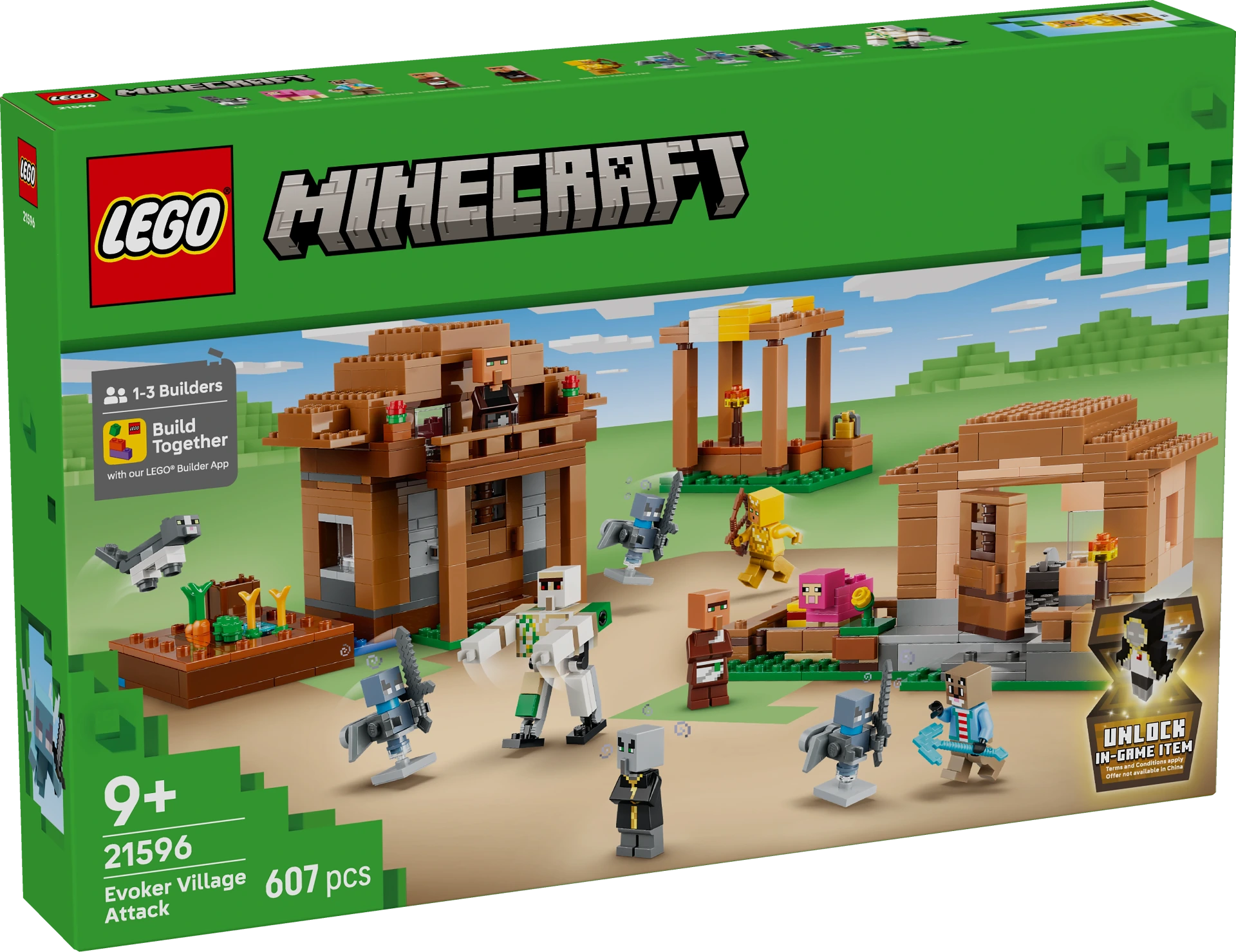 [36221596LEG] LEGO® Minecraft® Evoker Village Attack