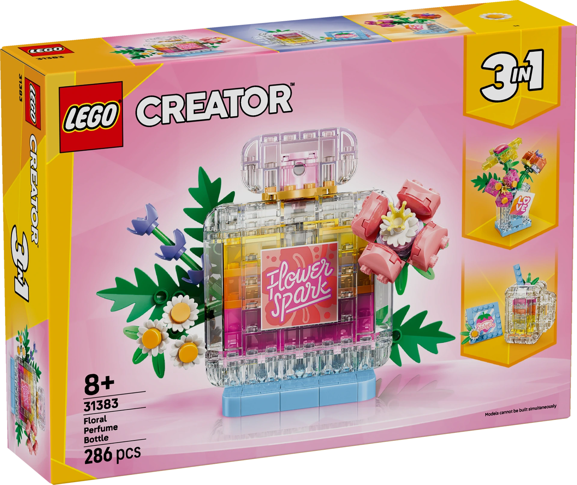 [36231383LEG] LEGO® Creator Parfumfles met bloemen