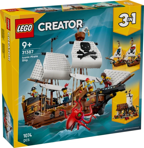 [36231387LEG] LEGO® Creator Iconic Pirate Ship