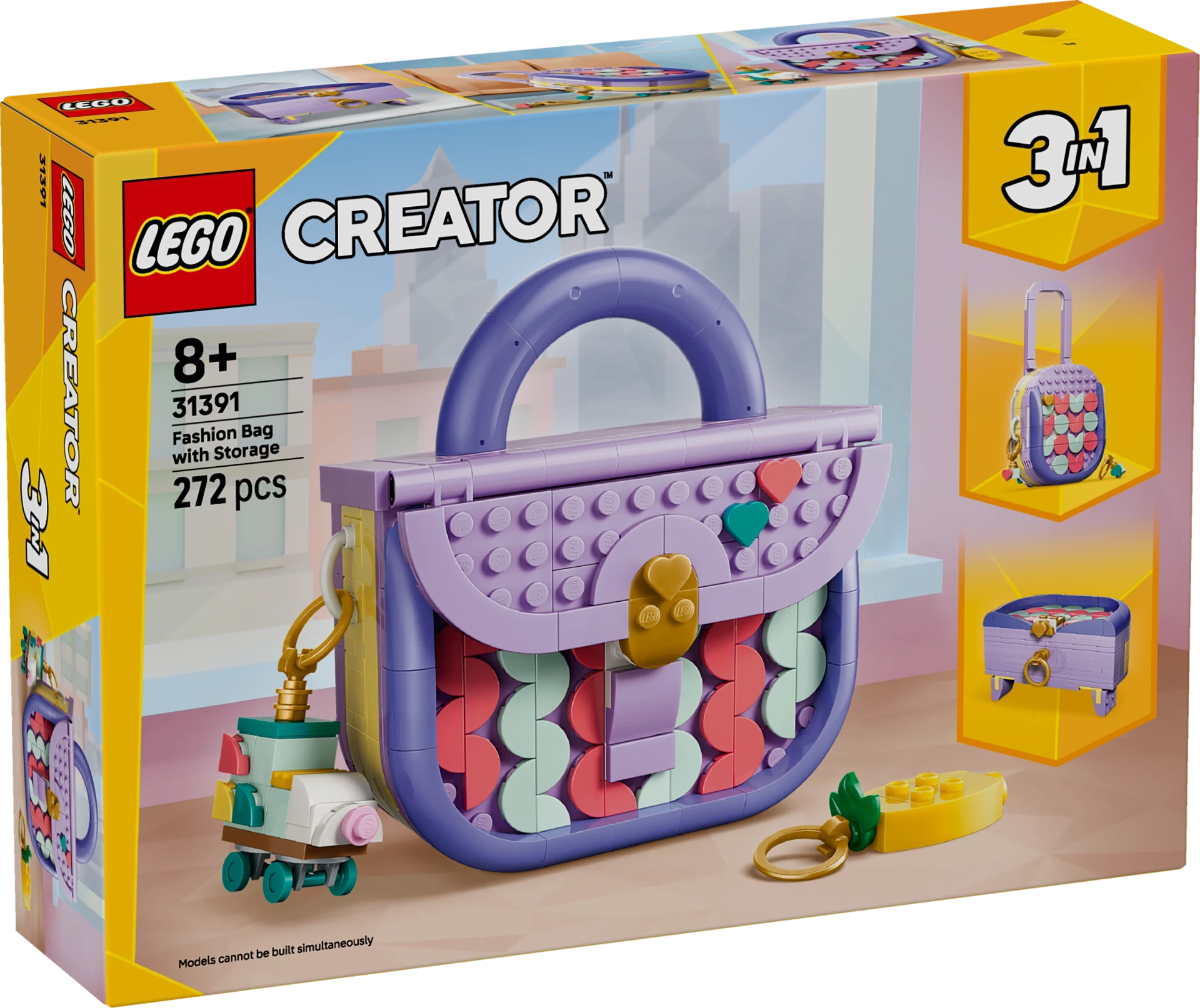[36231391LEG] LEGO® Creator Stijlvolle tas met opbergruimte