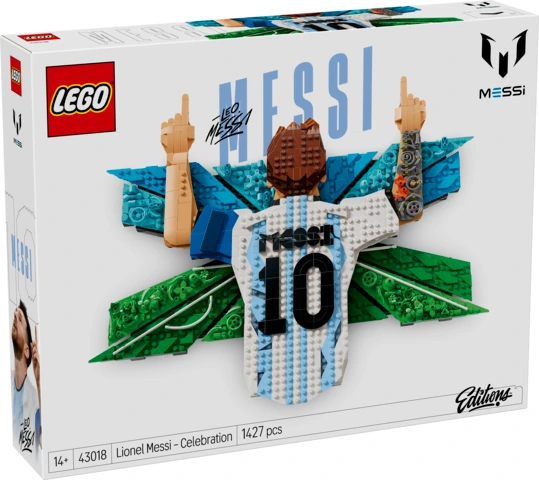 [36243018LEG] LEGO® Editions Lionel Messi – Célébration