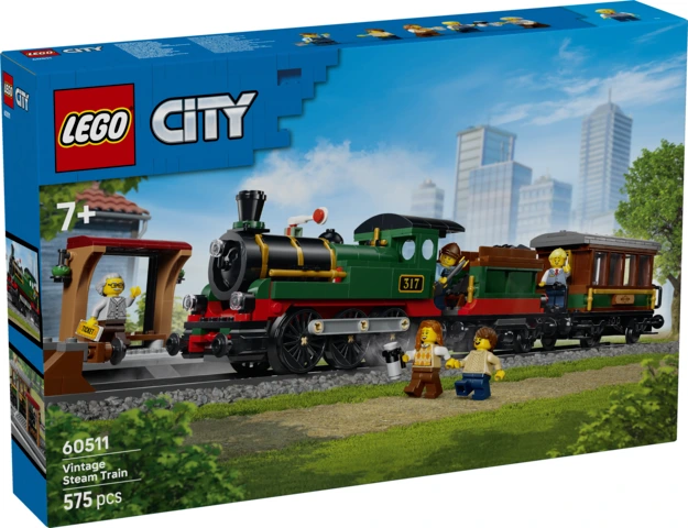 [36260511LEG] LEGO® City Vintage stoomtrein