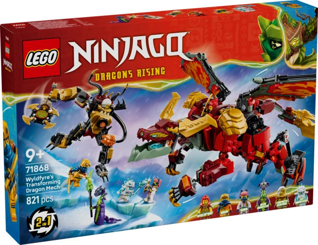 [36271868LEG] LEGO® NINJAGO® Wyldfyre's transformerende drakenmecha