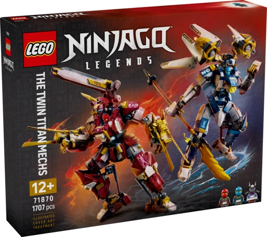 [36271870LEG] LEGO® NINJAGO® The Twin Titan Mechs