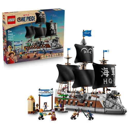 [36275646LEG] LEGO® ONE PIECE Le navire de guerre de la Marine de Garp
