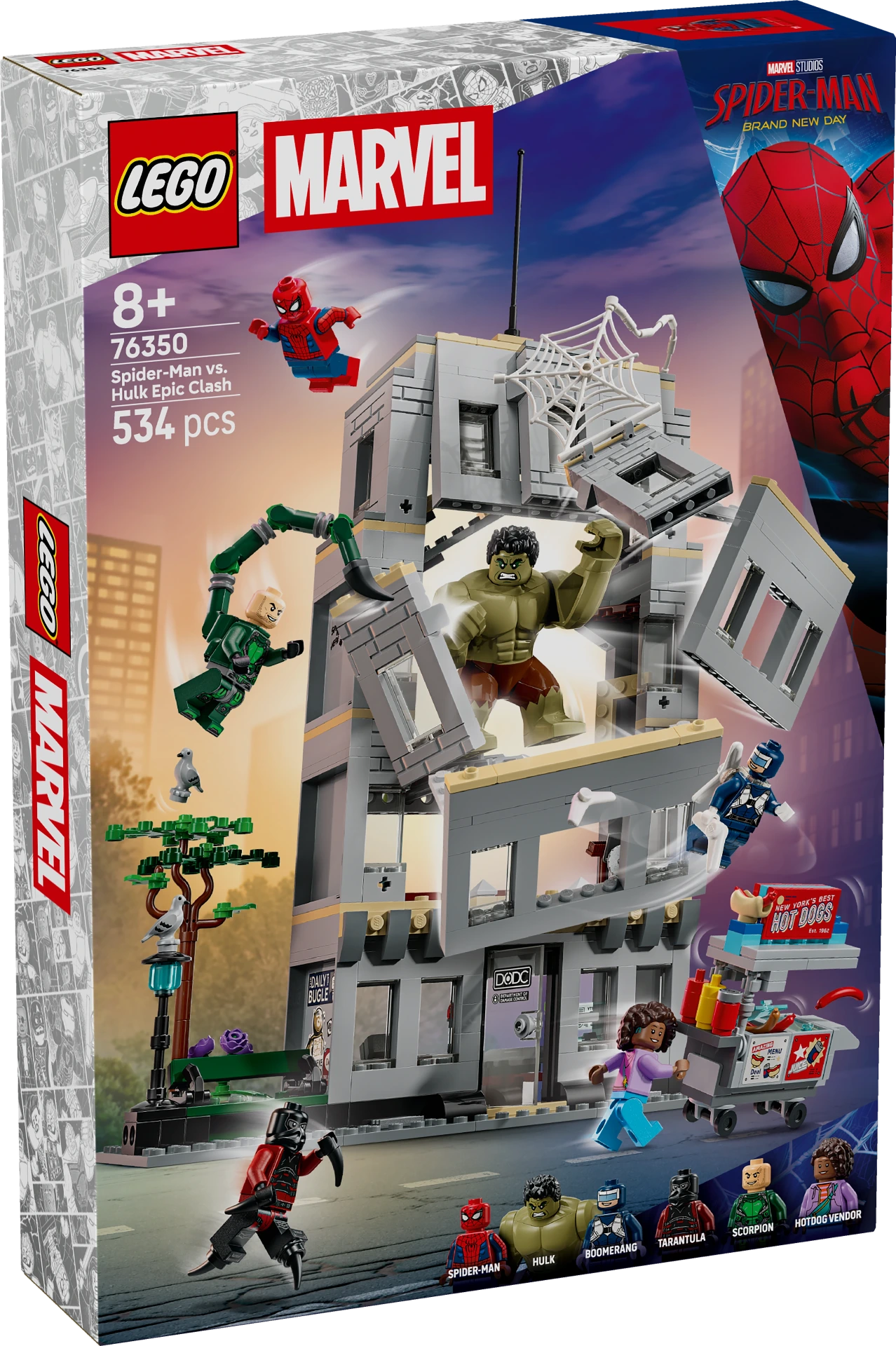 [36276350LEG] LEGO® ǀ Marvel Spider-Man vs. Hulk Epic Clash