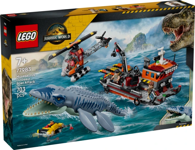 [36277983LEG] LEGO® Jurassic World Mosasaurus bootaanval