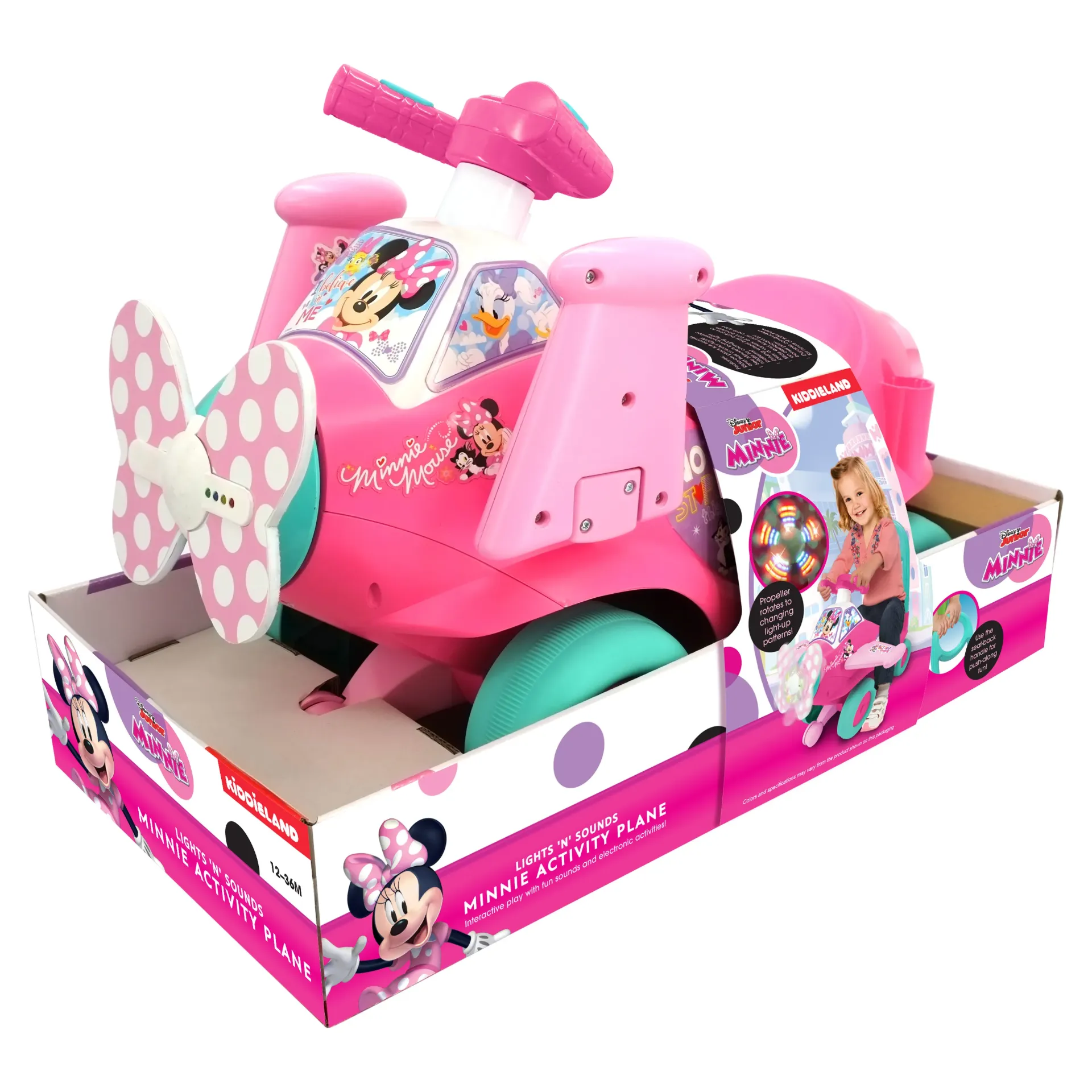 [85065888CHA] Lights 'N' Sounds Minnie's Activity Plane