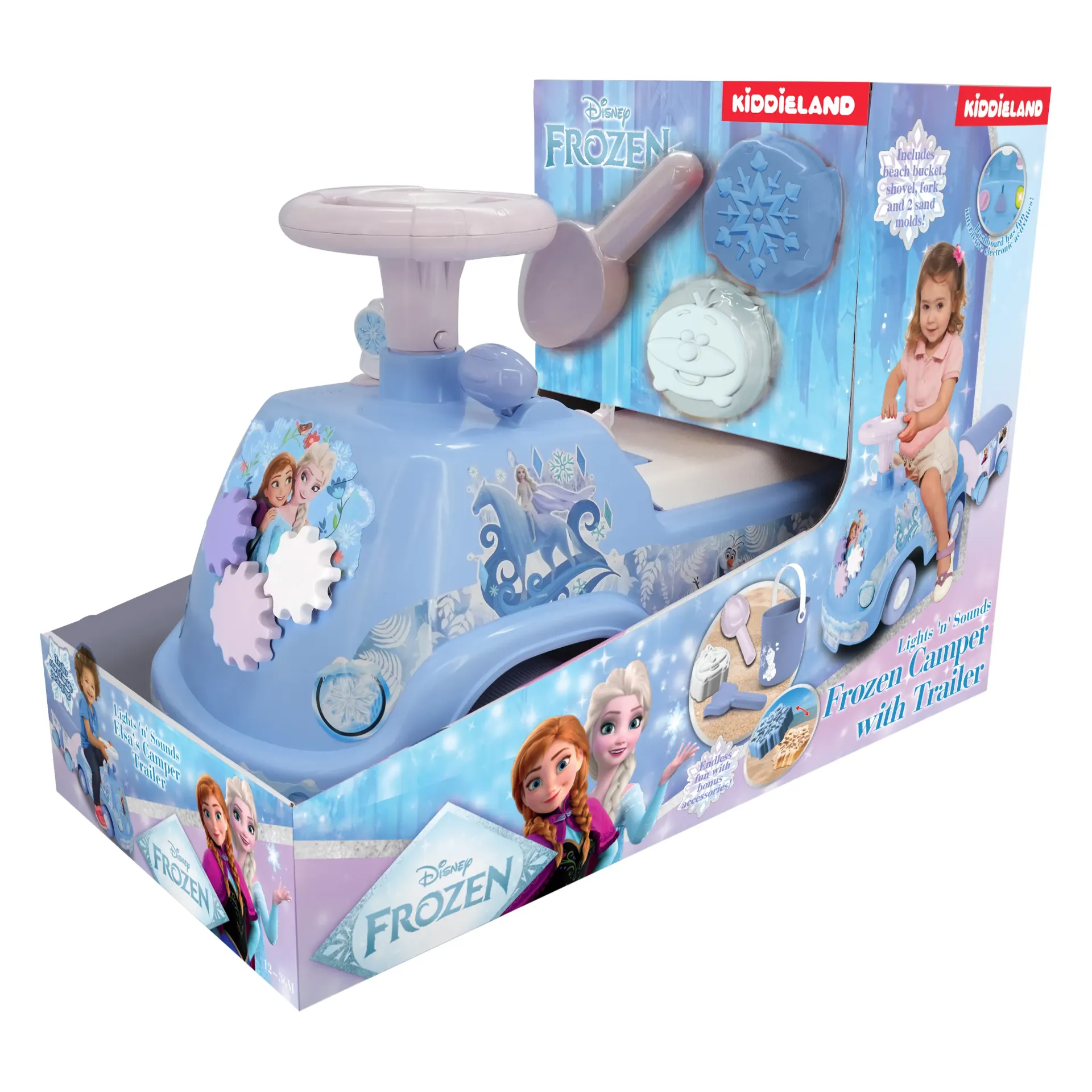 [85066647CHA] Frozen Camper with Trailer