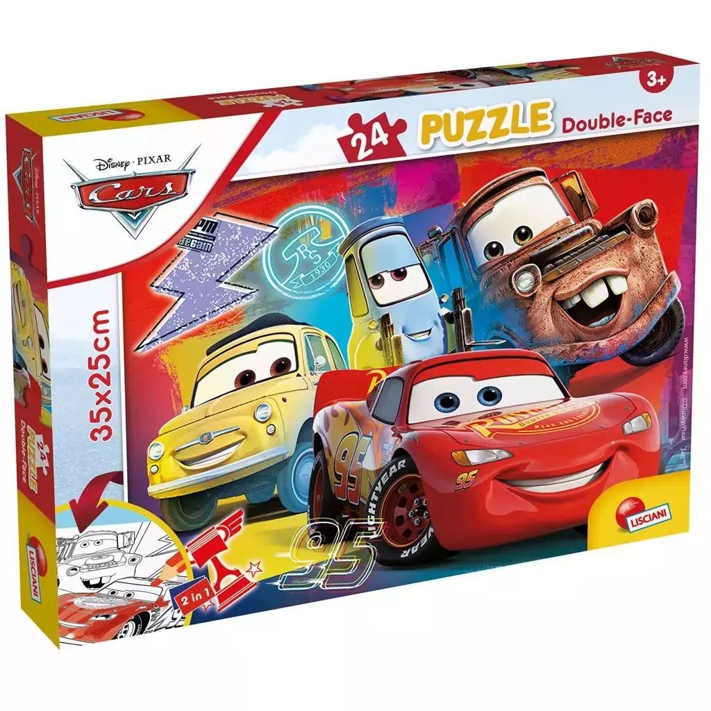 [54409949LIS] DISNEY PUZZLE DF M-PLUS 24 CARS