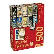 [54412069LIS] PUZZLE & TAROT CATS