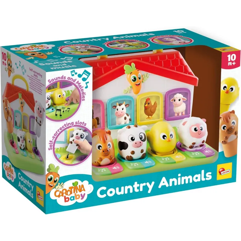 [54411774LIS] CAROTINA BABY - COUNTRY ANIMALS